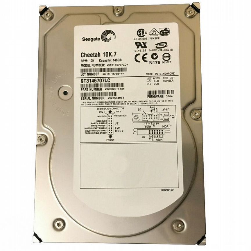 [ST3146707LC] Жесткий Диск Seagate 146,8gb 3.5" St3146707lc