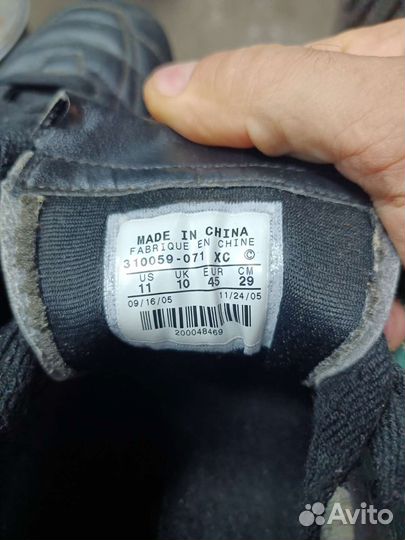 Футбольные бутсы nike 44 размер