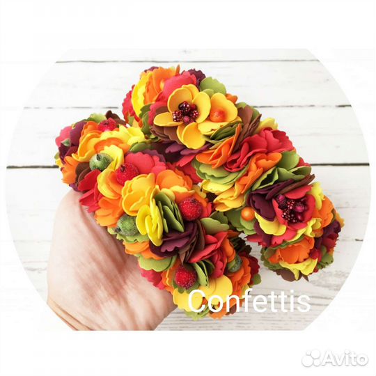 Ободок осенний (фотосессия, детский сад)