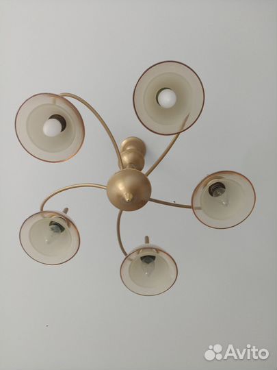 Люстра потолочная подвесная бу