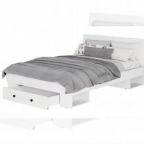 Кровать двухспальная белая новая 1,4м Софт