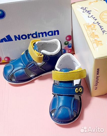 Nordman,сандали новые р.22(13,5)
