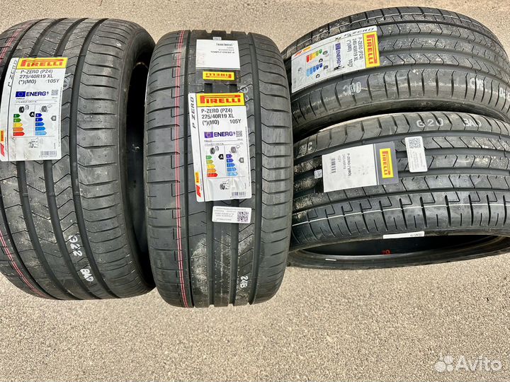 Pirelli P Zero Sports CAR 245/45 R19 и 275/40 R19 105Y