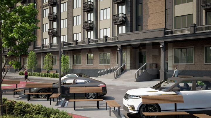 Квартира-студия, 44 м², 2/11 эт.