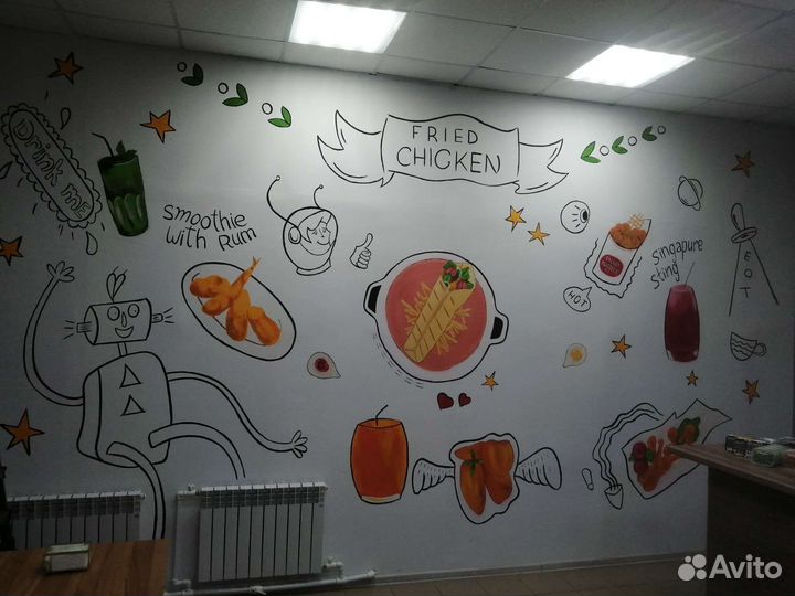 Художественная роспись стен