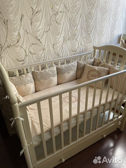 Бортики 12 шт,одеялко,комплект