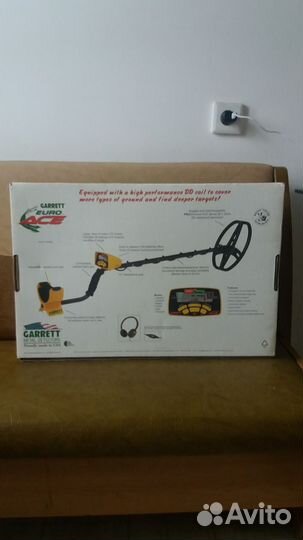 Металлоискатель garrett ace 350 euro