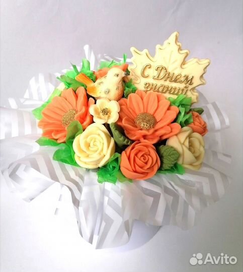 Шоколадный букет на 1 сентября