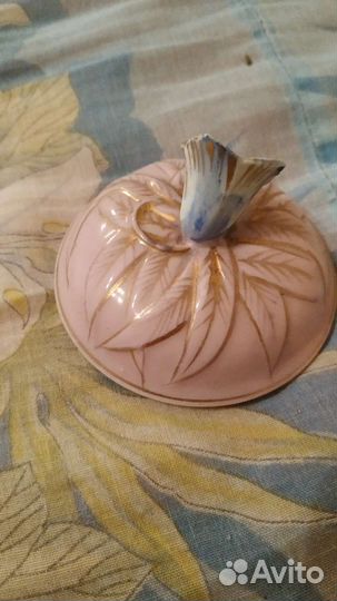 Крышка от чашки Кузнецов Ирисы