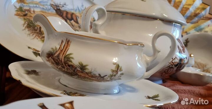 Столовый сервиз Leander 12 персон Чехия фарфор