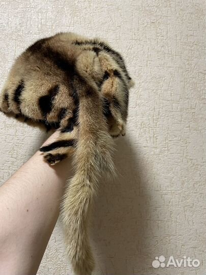 Шапка норковая женская