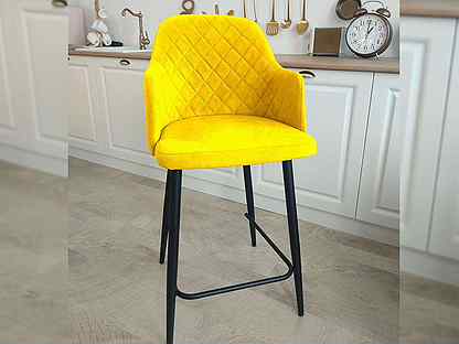 Кухонные классические мягкие стулья со спинкой