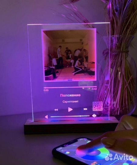 Рамка с живым фото