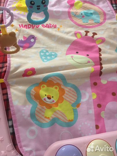 Детский музыкальный развивающий коврик