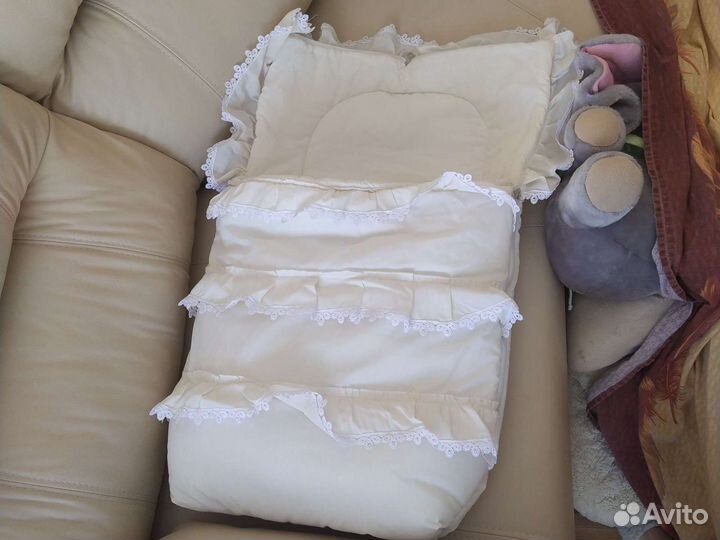 Конверт+одеяло для выписки новорождённого