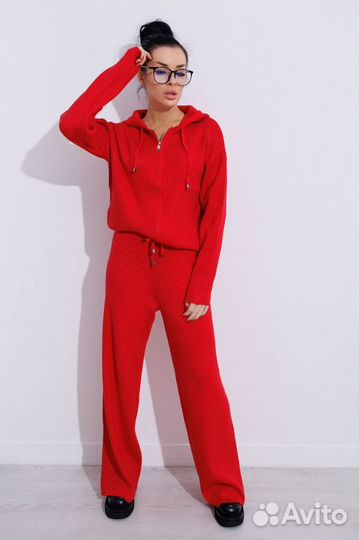 Женские вязаные костюмы 3 цвета