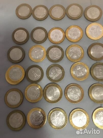 Монеты биметаллические10руб