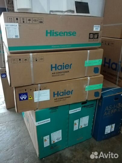 Установка кондиционеров, прокладка трассы. Продажа