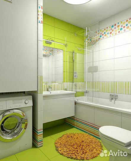 Ремонт квартир, Ванн, сборка кухонь