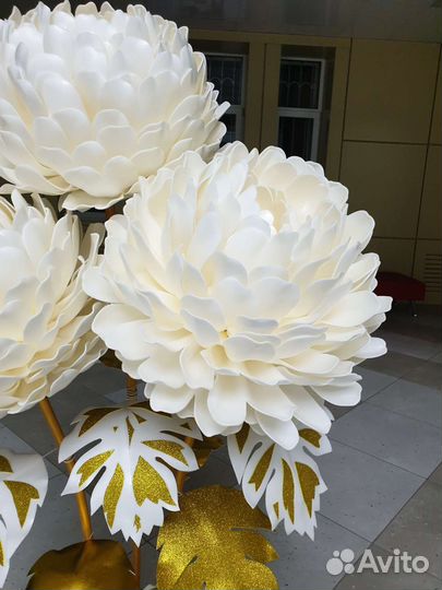 Ростовые цветы светильники из изолона