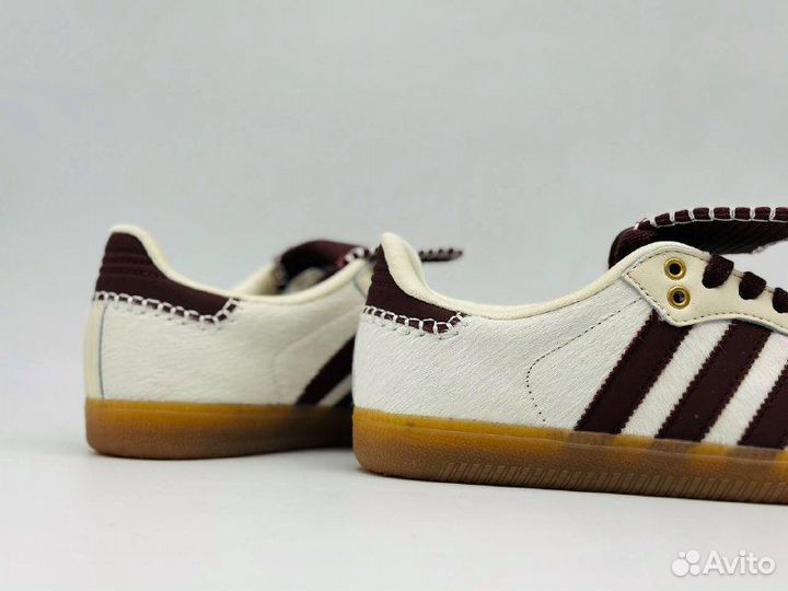 Adidas samba белые-бордо разм. 37