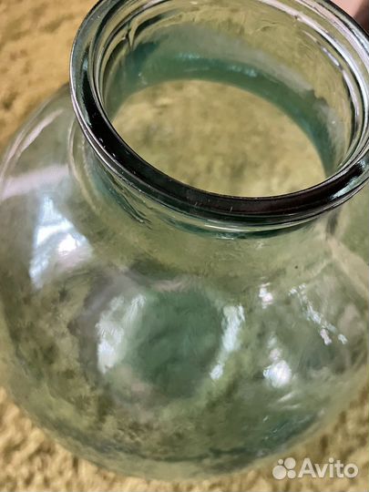 Банка 10 литров стеклянная