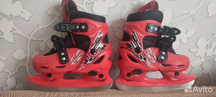 Коньки детские,р 30-33