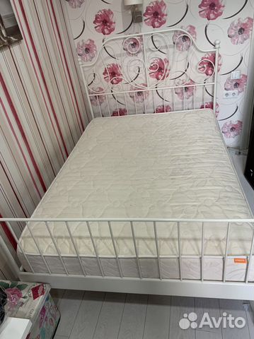 Кровать IKEA с ортопедическим матрасом купить в Санкт-Петербурге ...