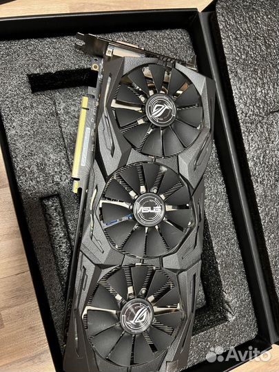 Видеокарта Asus rog strix 1070 Ti