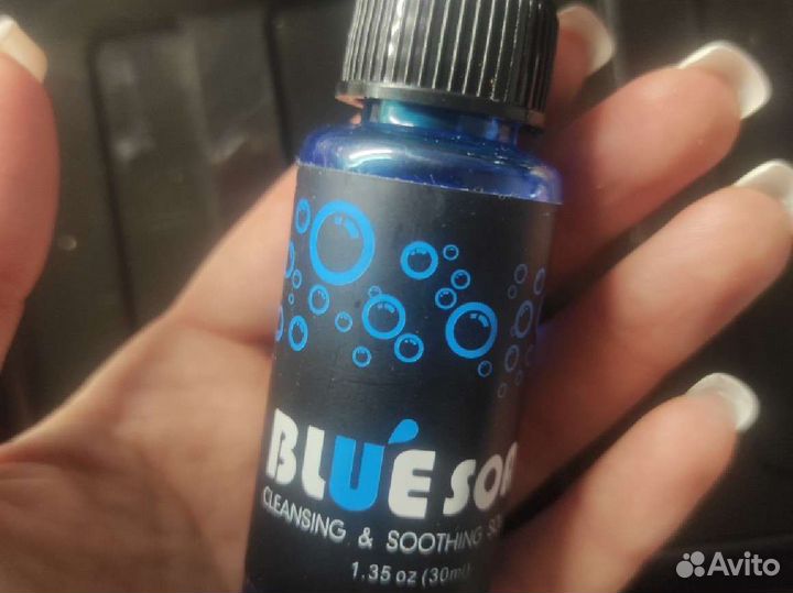 Синее мыло для тату