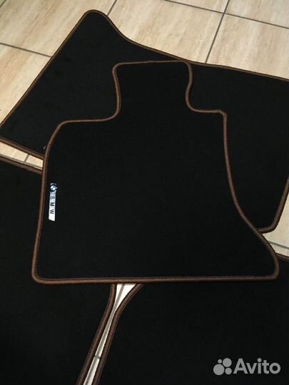 Премиум ковры для BMW 7 F01 2010г. Велюровые