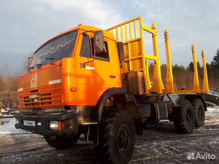 Камаз 43118 сортиментовоз
