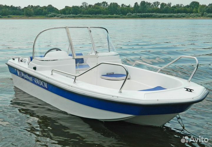 Новый открытый катер Wyatboat 430DCM тримаран