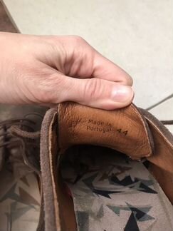 Туфли натуральная замша