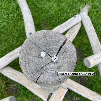 Кости (Зарики) серебрянные для нард