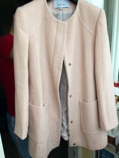 Пальто нежно-розовое Lost ink