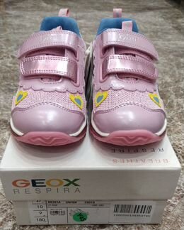 Кроссовки Геокс с мигалками р 27