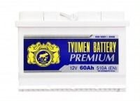 Аккумулятор Тюмень Премиум 6ст-60 R+ низкая 60Ач