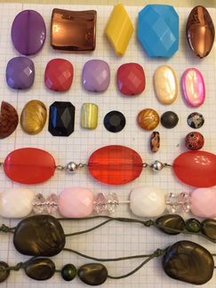 Рукоделие, стразы, бусы,пайетки, бисер