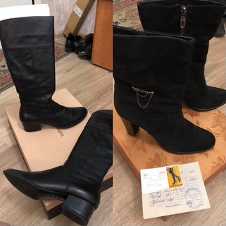 Сапоги и ботильоны демисезонные р.40 новые