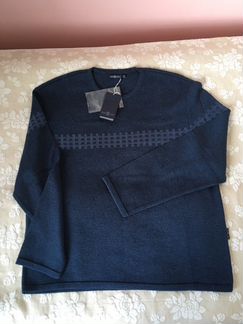 Джемпер мужской, новый, синий, р-р XL