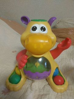 Бегемот с шарами kiddieland