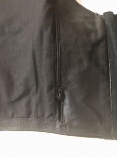 Жилет кожаный