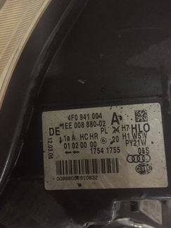 Фара audi A6 C6 галоген A6C6