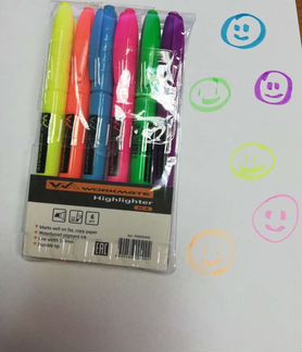 Маркеры, текстовыделители