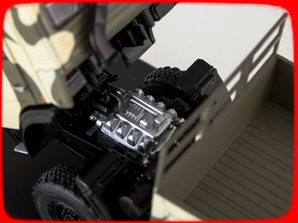 Камаз-53501 Мустанг камуфляж Лесной