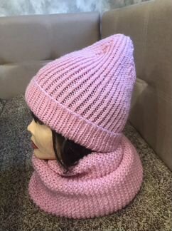 Шапка и снуд новые