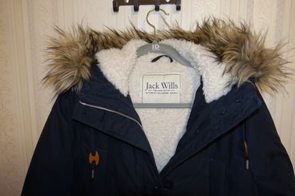 Теплая, зимняя парка Jack Wills UK. Размер 42