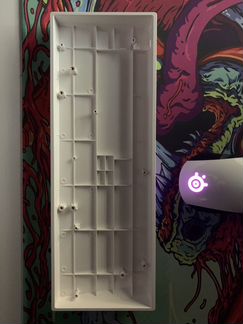 Gk61 x корпус клавиатуры белый