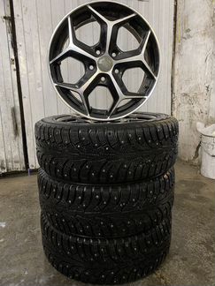 Зимние колёса в сборе 3шт и 1 диск, Nokian r16